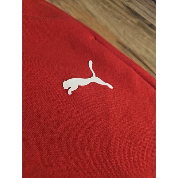 Puma Ferrari Race Red Rossa Corsa Joggers / Sweat Pants Size M NWT - Picture 4 of 12